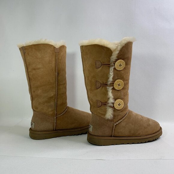 UGG Bailey Button Triplet boots - Picture 4 of 8